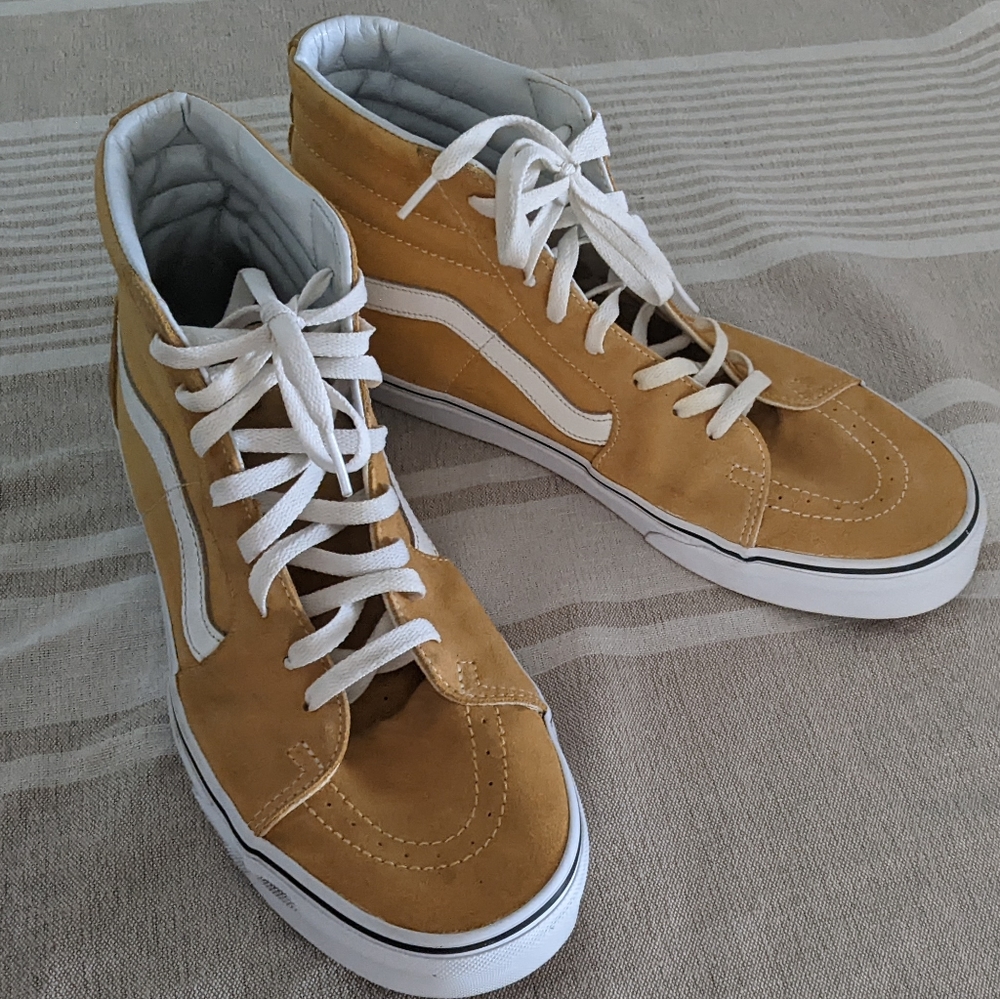 Men's Mustard Yellow Vans